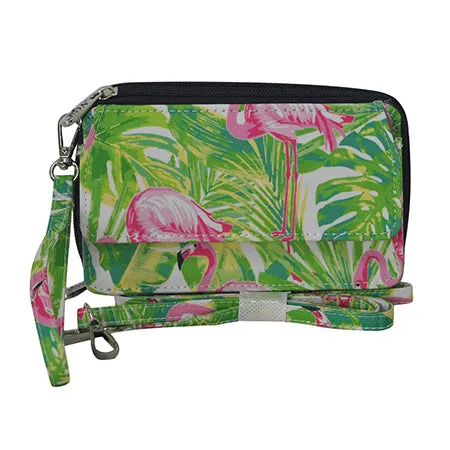 !SALE! Tropical Flamingo NGIL Canvas All in One Wallet