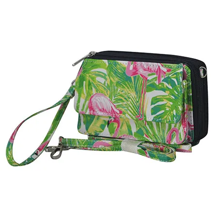 !SALE! Tropical Flamingo NGIL Canvas All in One Wallet