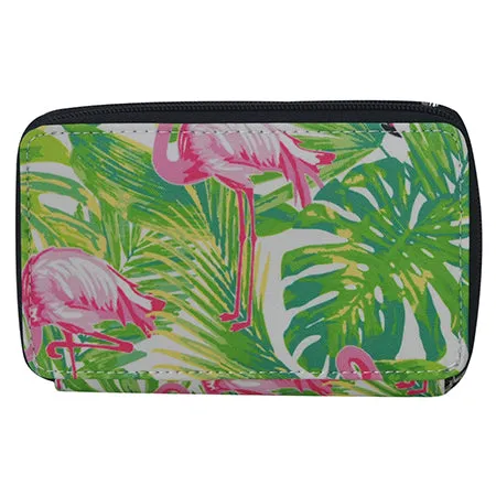 !SALE! Tropical Flamingo NGIL Canvas All in One Wallet