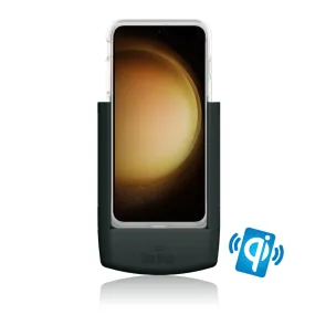 Samsung Galaxy S23  Wireless Charging Car Cradle Head with Strike Case