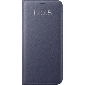 Samsung Galaxy S8  LED View Cover Wallet Case Violet