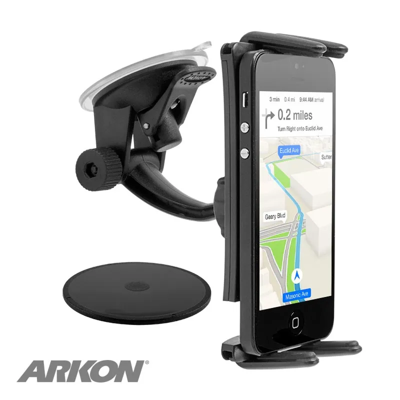 Slim-Grip® Ultra Windshield or Dash Phone Car Mount for iPad, Note, and more