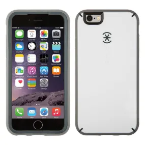 Speck MightyShell iPhone 6-6s Case, White-Charcoal Grey-Slate Grey