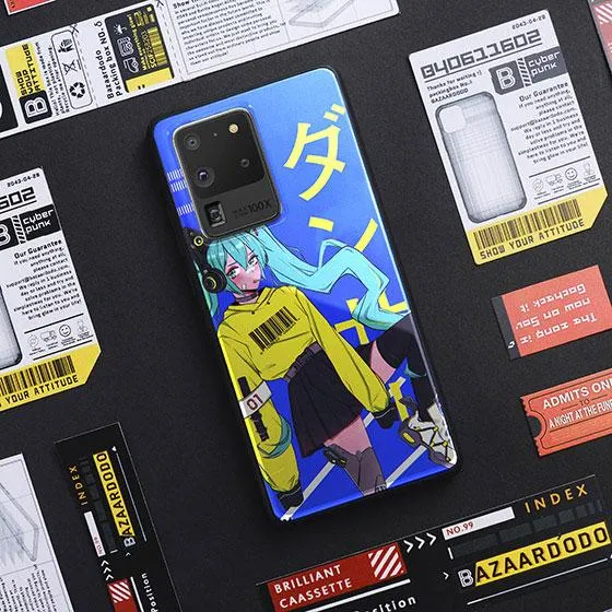 Streetwear Girl LED Case for Samsung