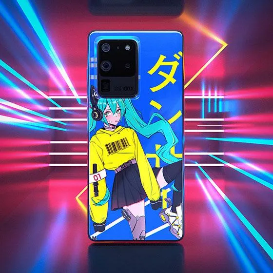 Streetwear Girl LED Case for Samsung