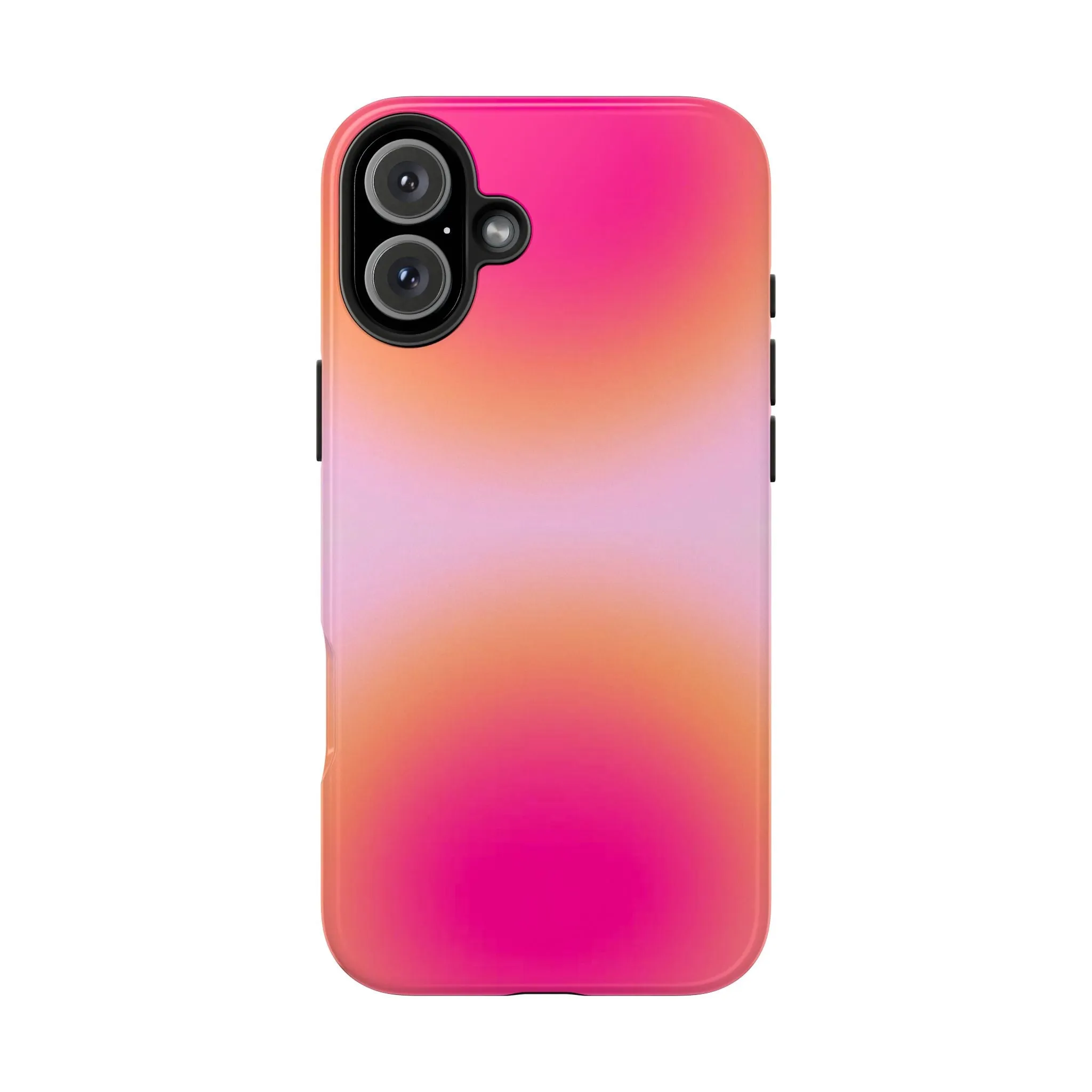 Sunset Glow Tough iPhone Cases with dual layer protection