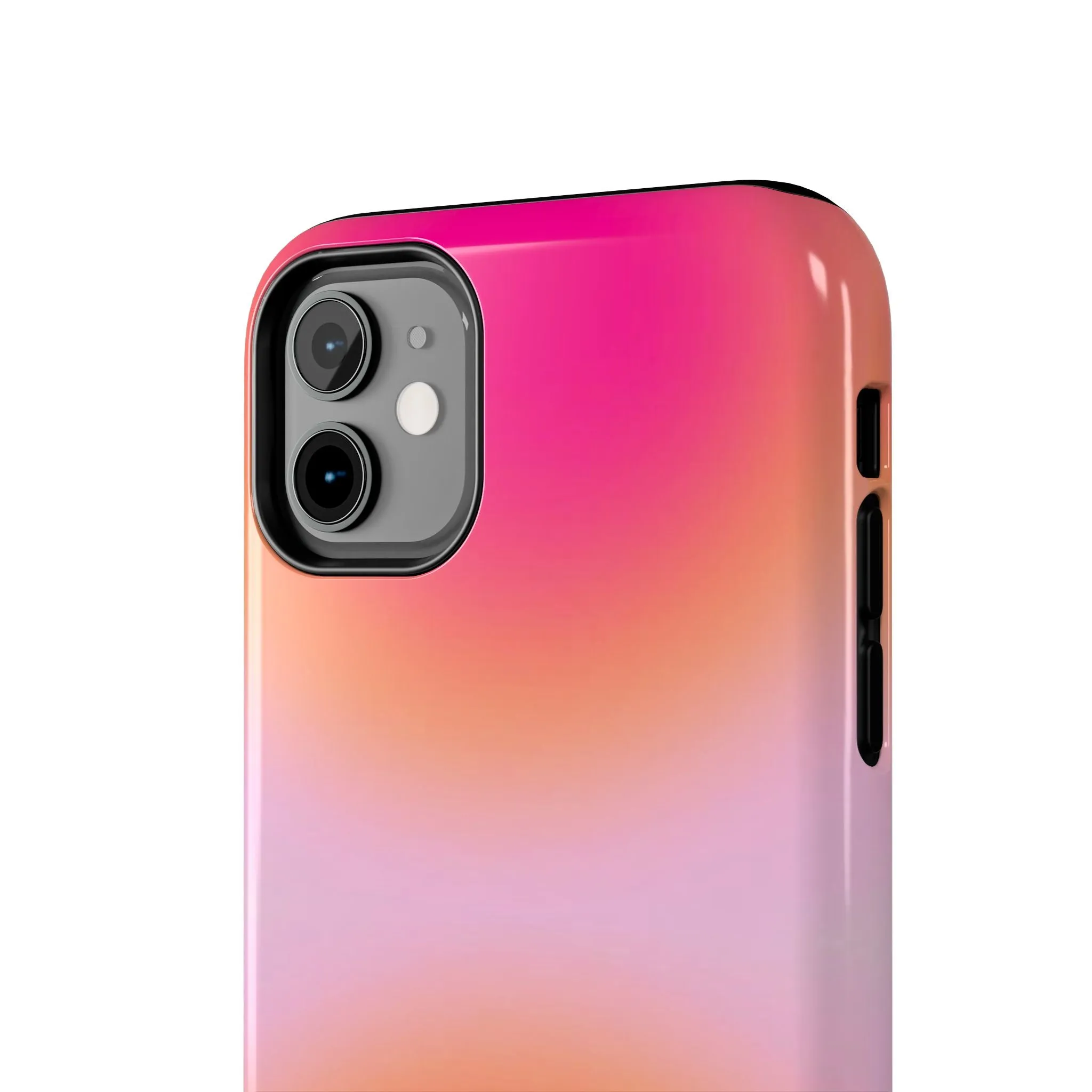 Sunset Glow Tough iPhone Cases with dual layer protection