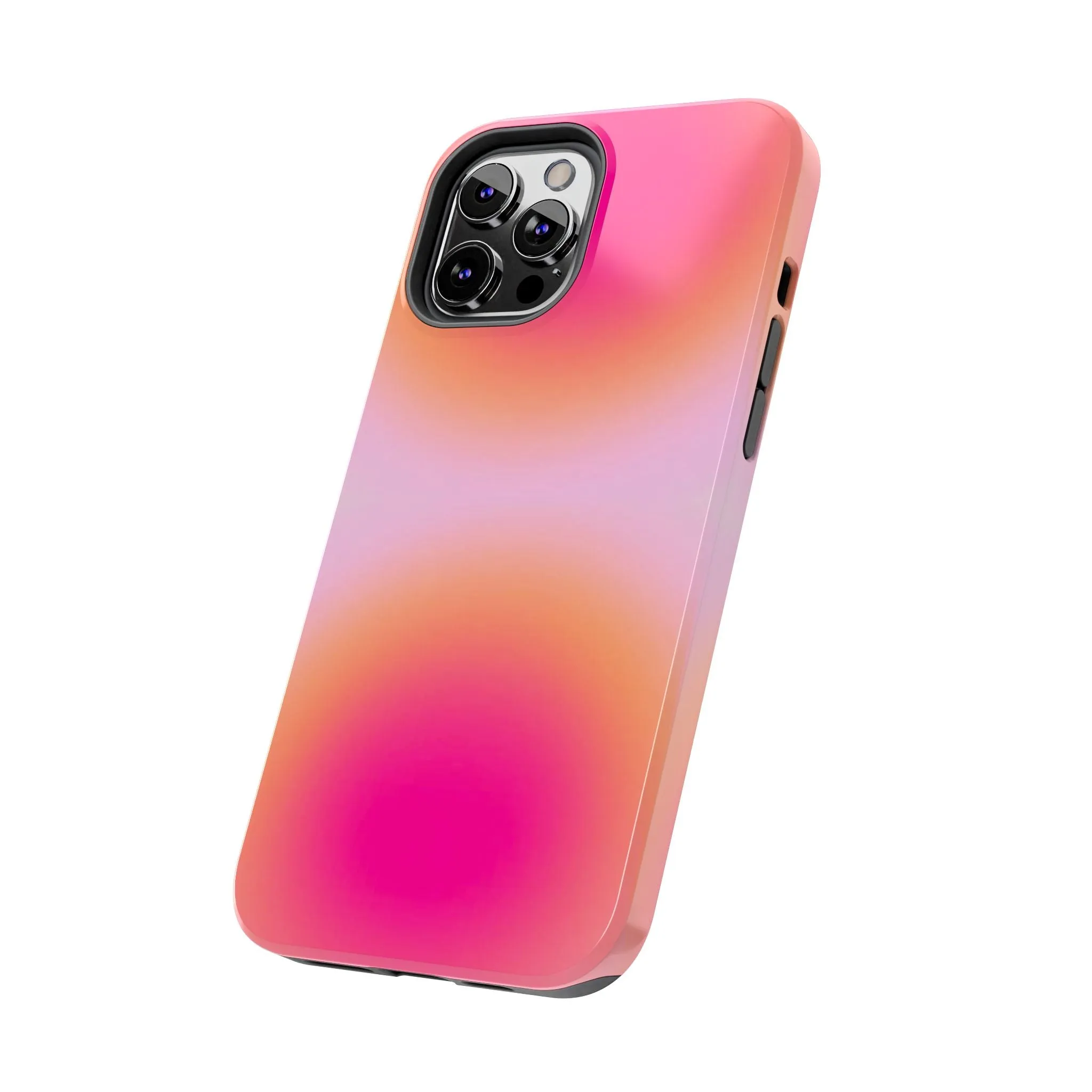 Sunset Glow Tough iPhone Cases with dual layer protection