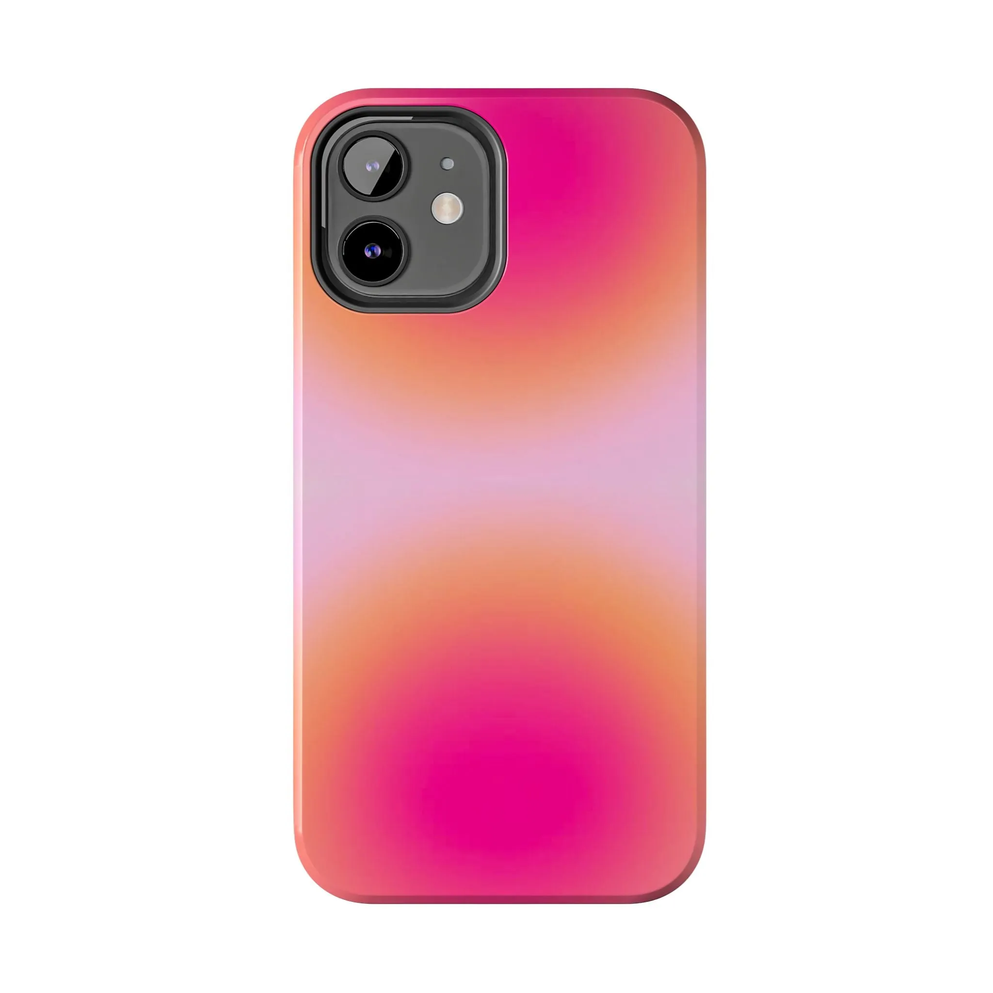 Sunset Glow Tough iPhone Cases with dual layer protection