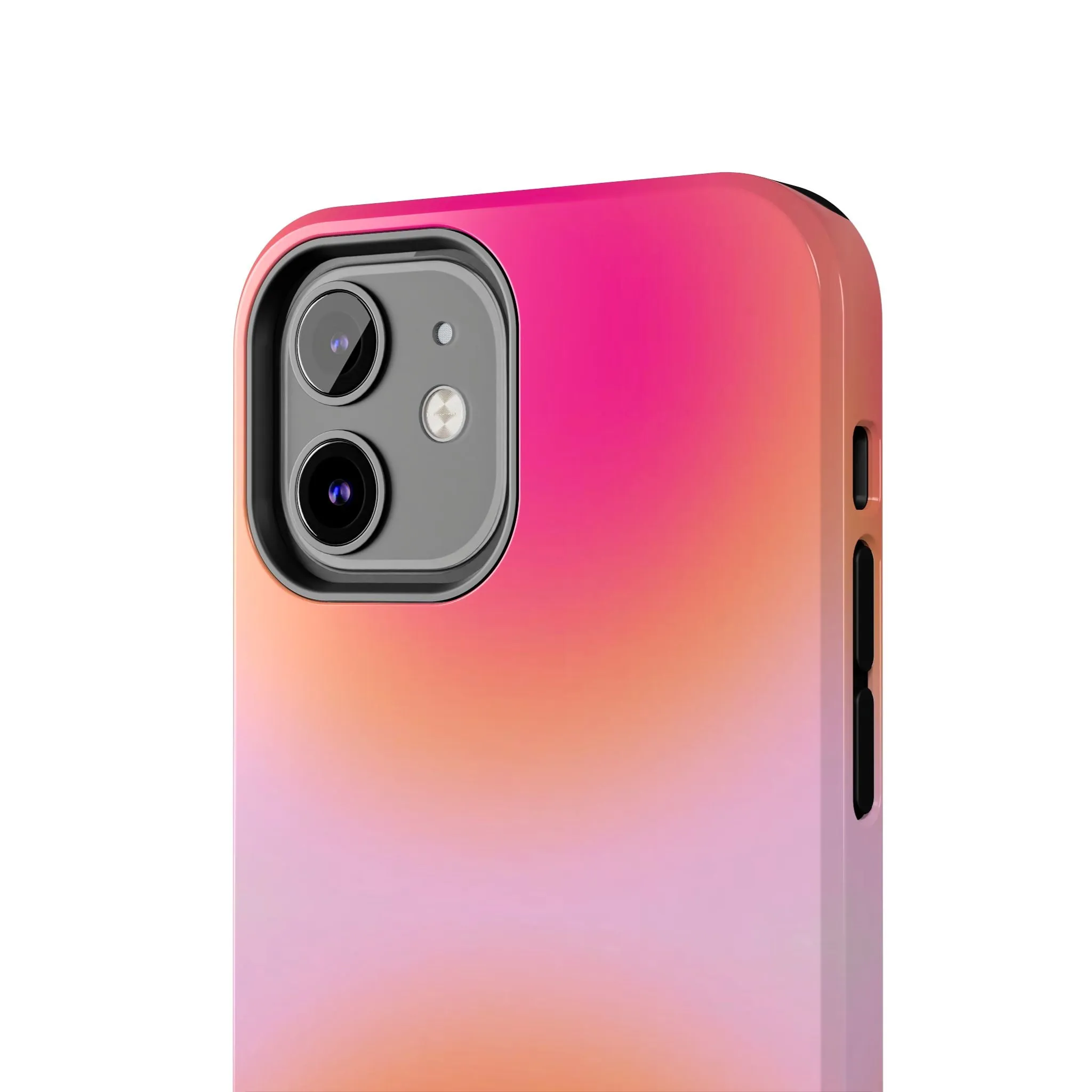 Sunset Glow Tough iPhone Cases with dual layer protection