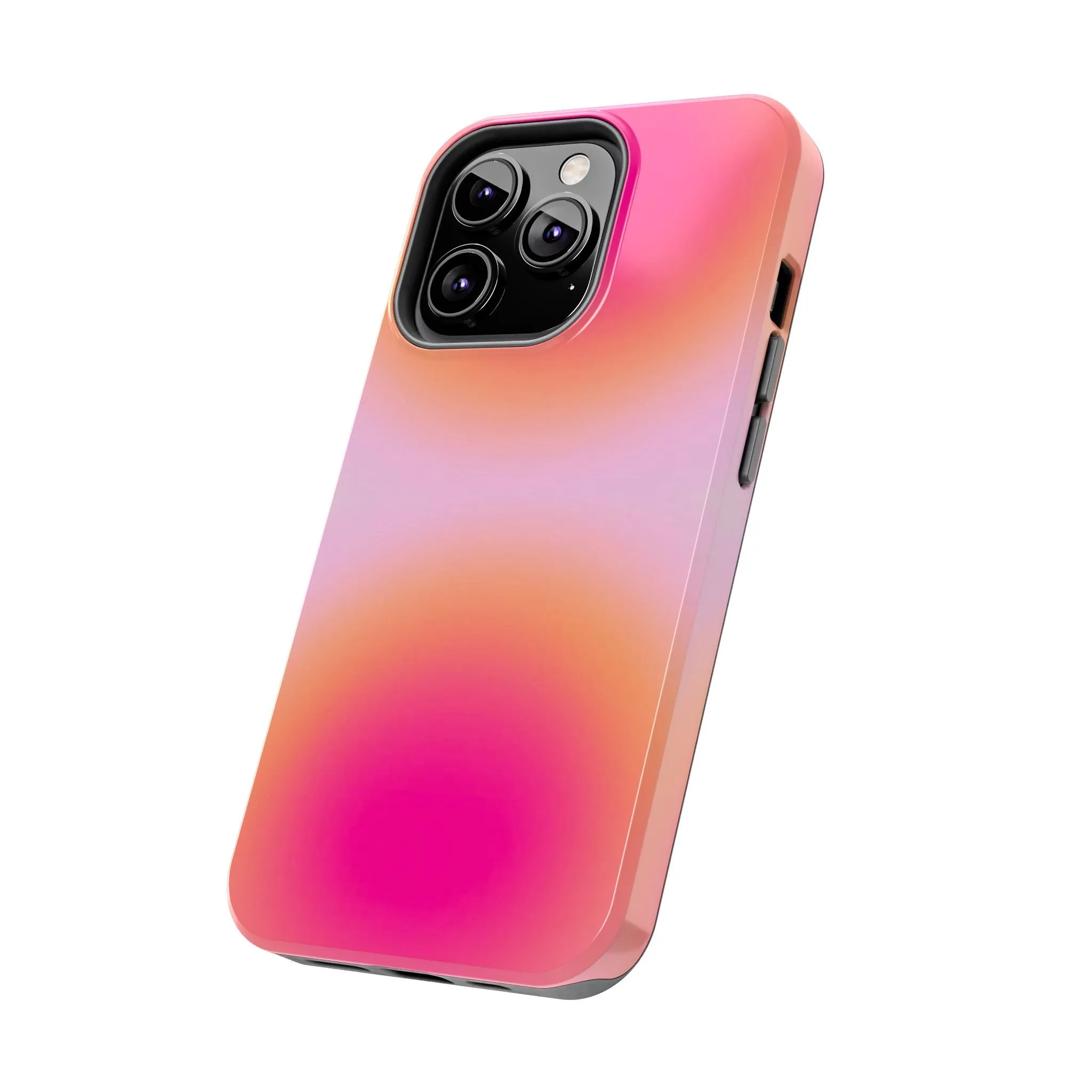 Sunset Glow Tough iPhone Cases with dual layer protection