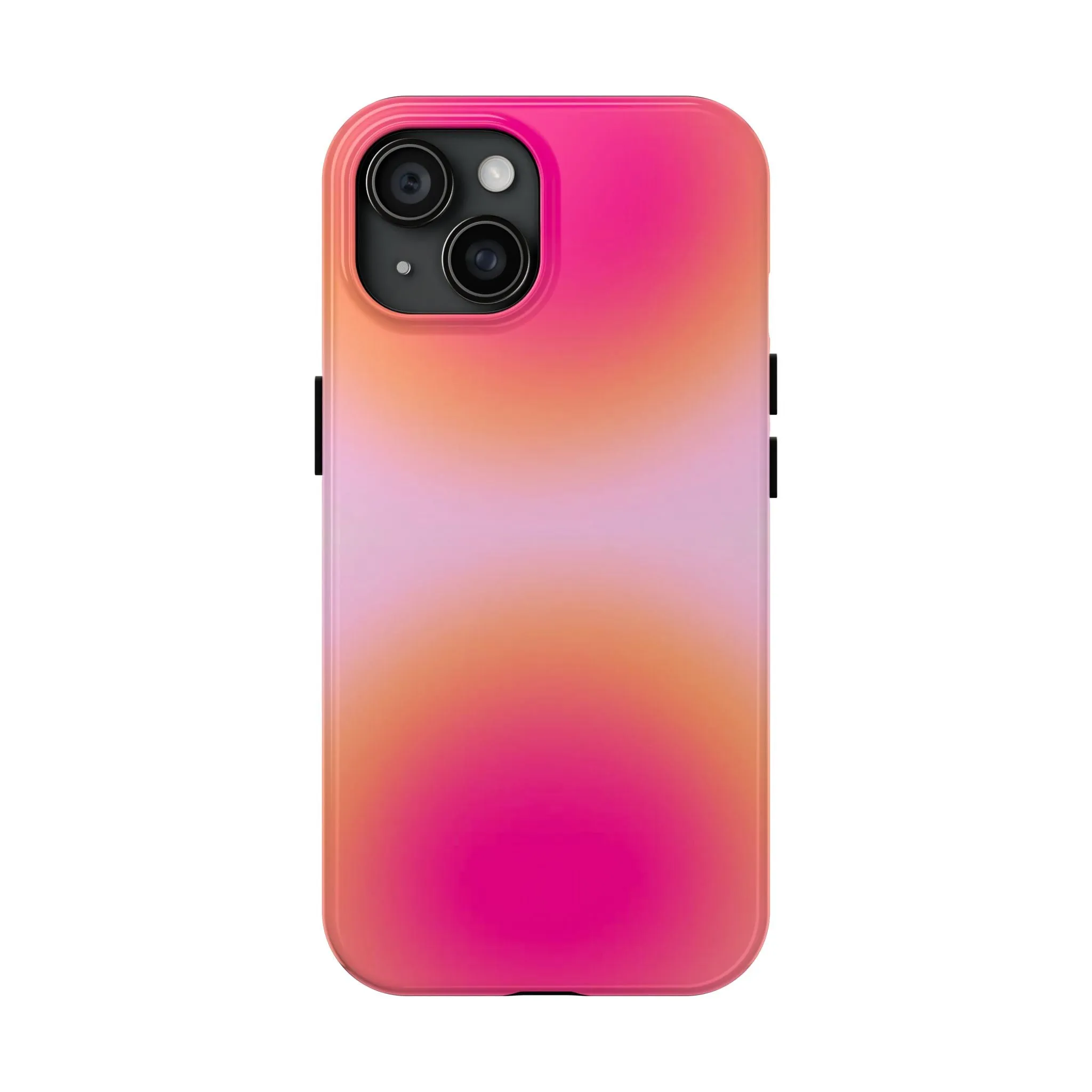 Sunset Glow Tough iPhone Cases with dual layer protection