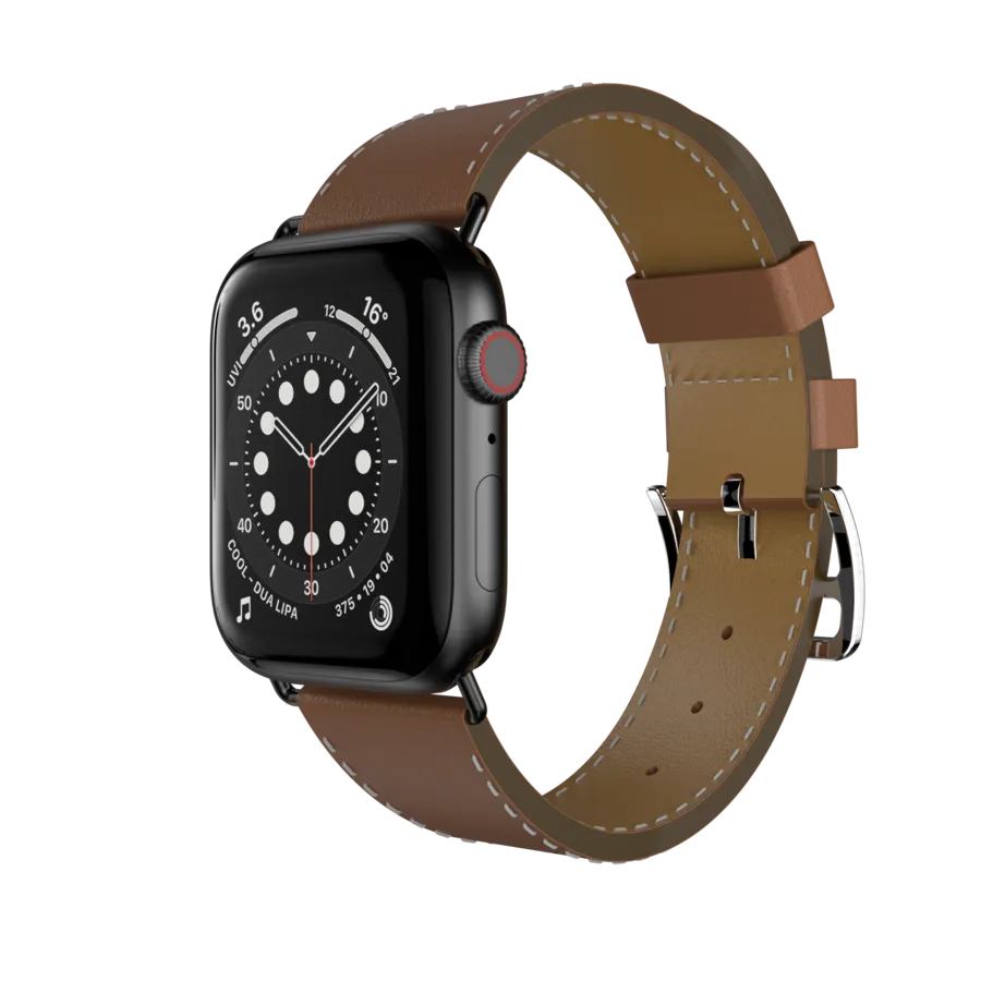 SwitchEasy Classic Genuine Leather Watch Band for Apple Watch