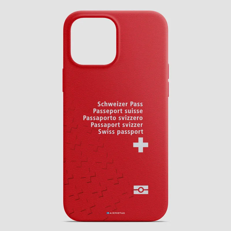 Switzerland - Passport Phone Case