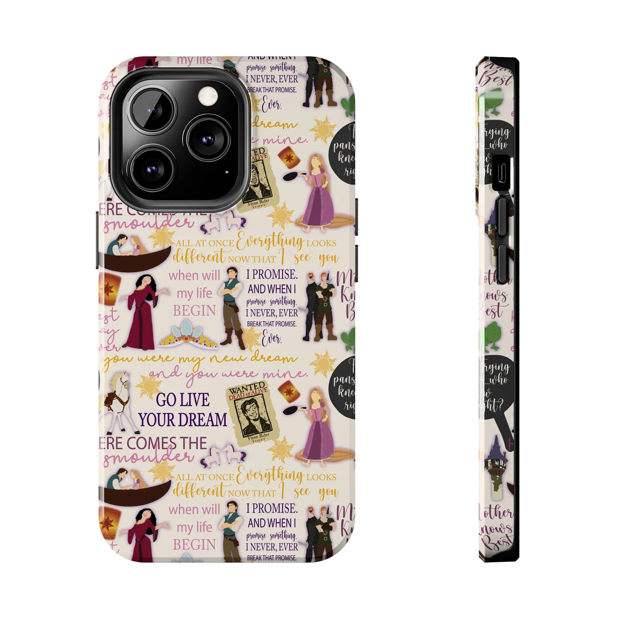 Tangled Lanterns Quotes Inspired Phone Case Gift Inspired Fan Art Iphone