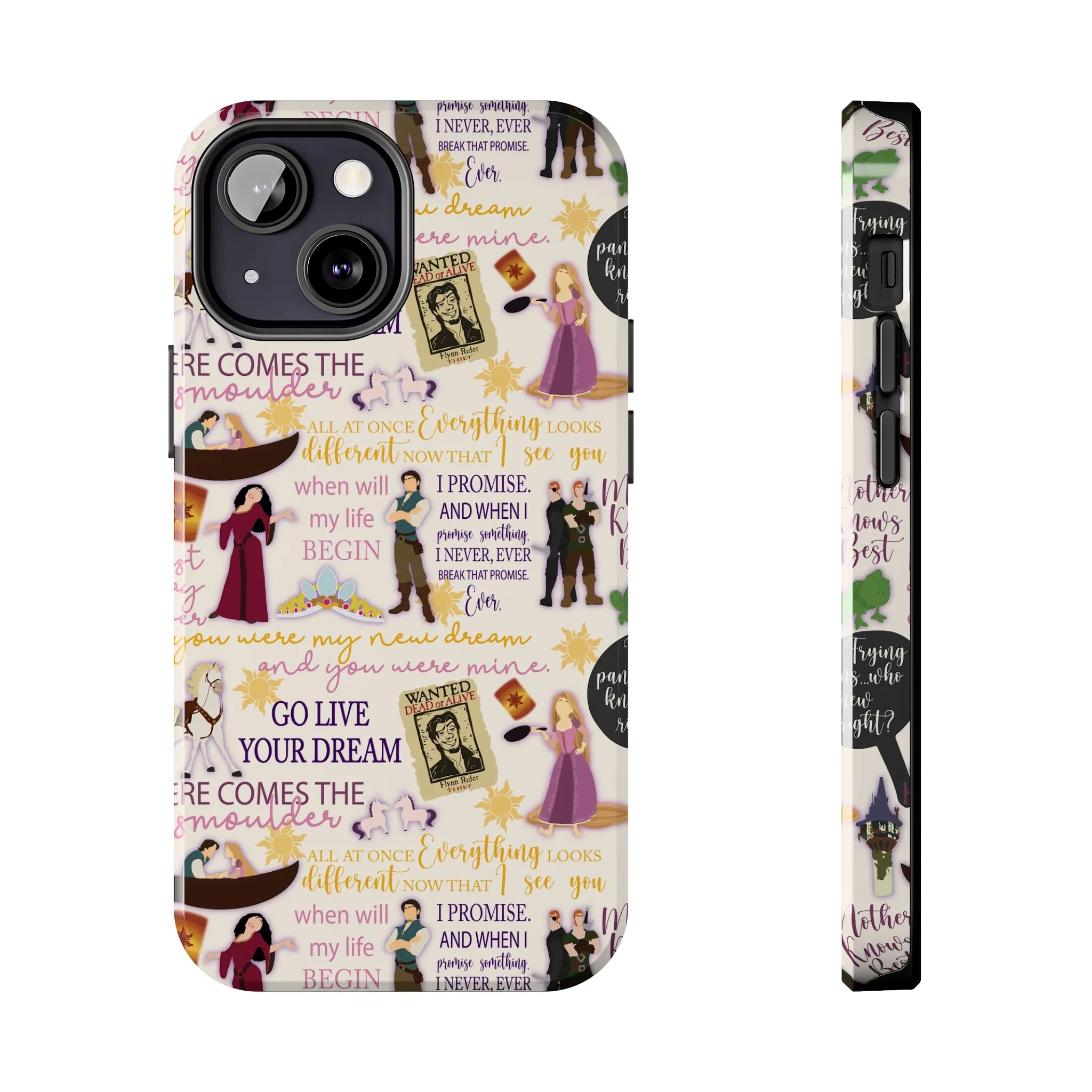 Tangled Lanterns Quotes Inspired Phone Case Gift Inspired Fan Art Iphone