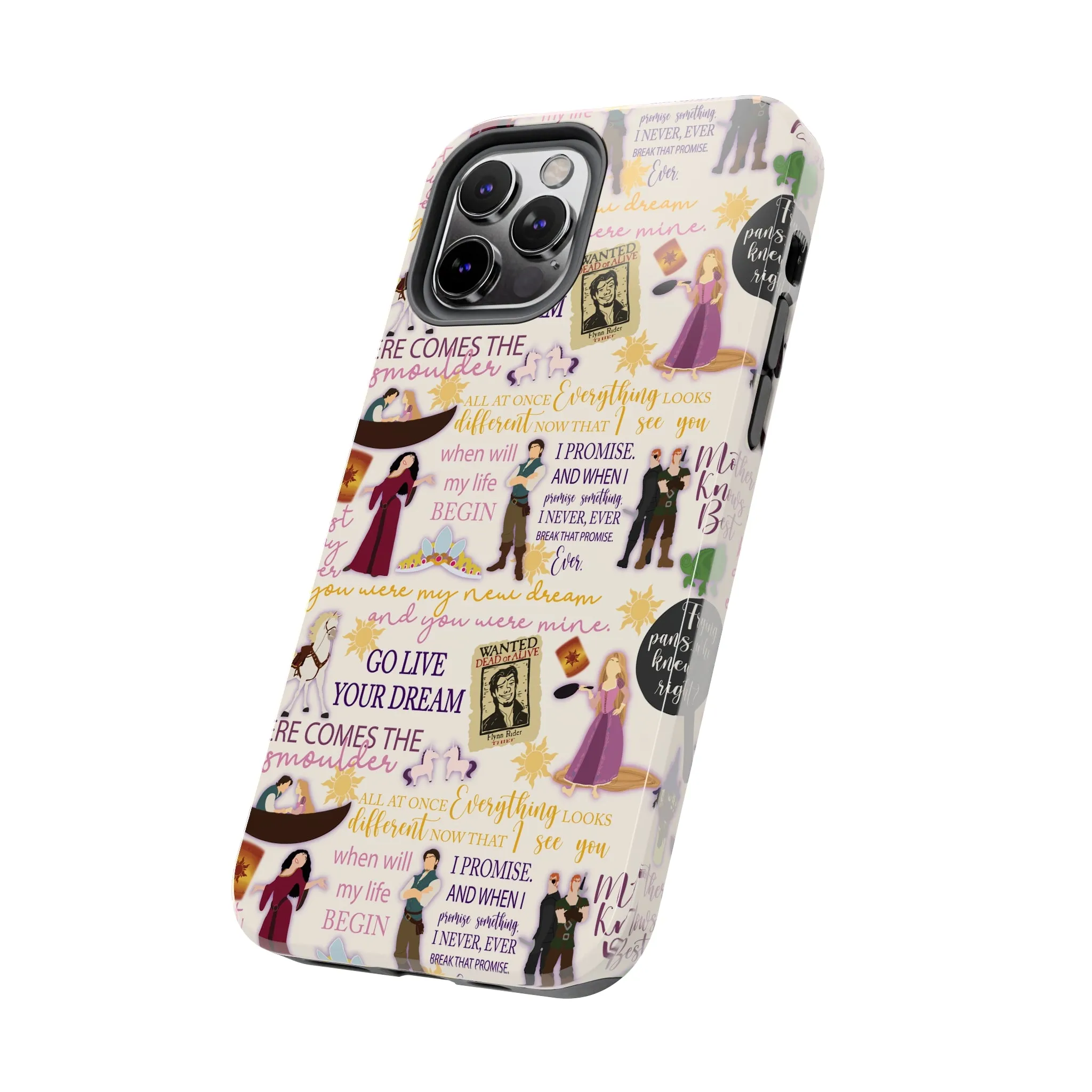 Tangled Lanterns Quotes Inspired Phone Case Gift Inspired Fan Art Iphone