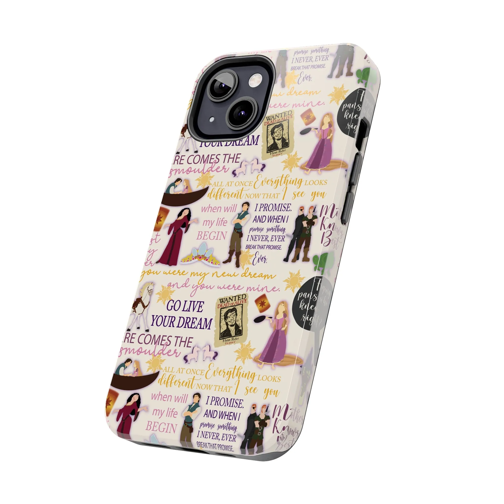 Tangled Lanterns Quotes Inspired Phone Case Gift Inspired Fan Art Iphone