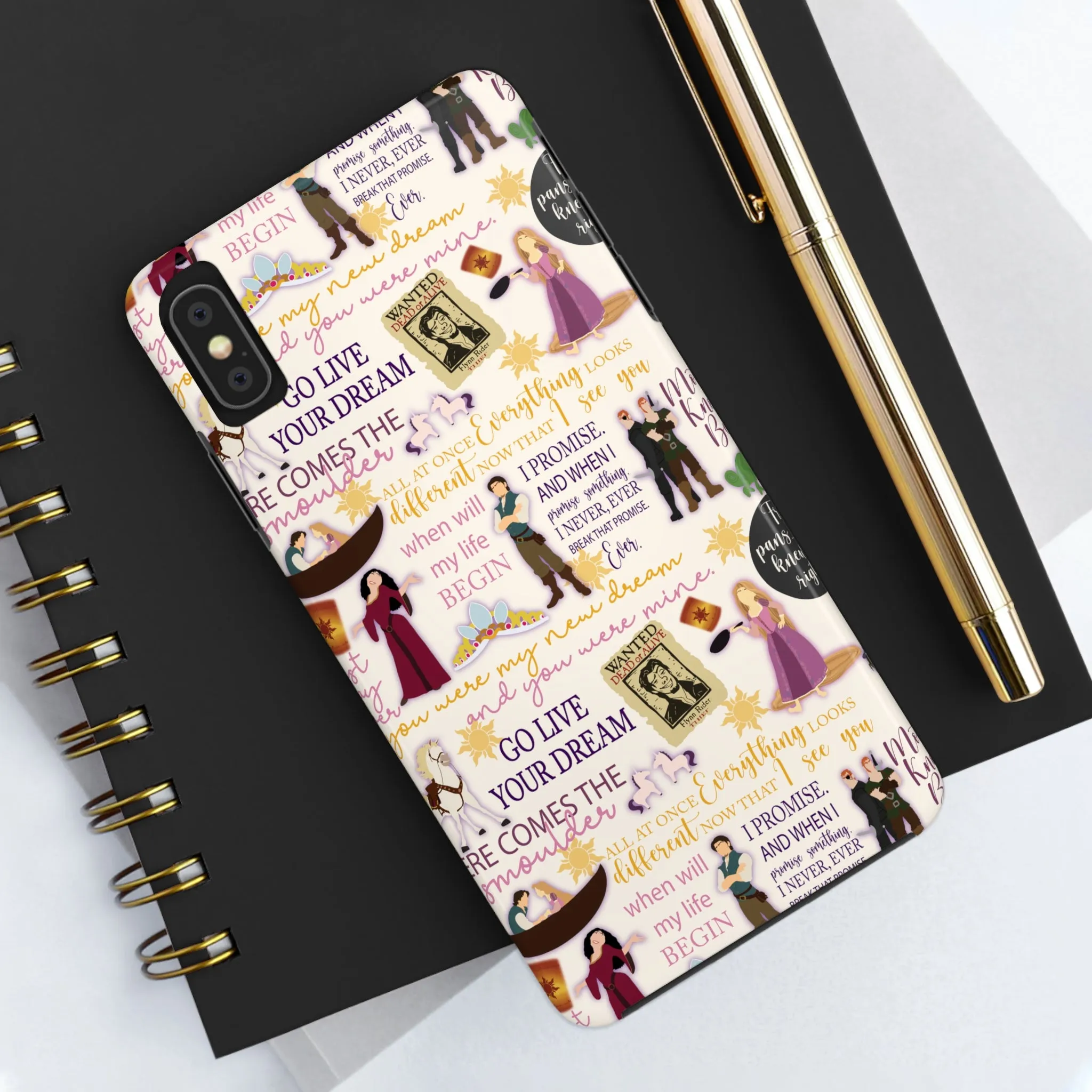 Tangled Lanterns Quotes Inspired Phone Case Gift Inspired Fan Art Iphone