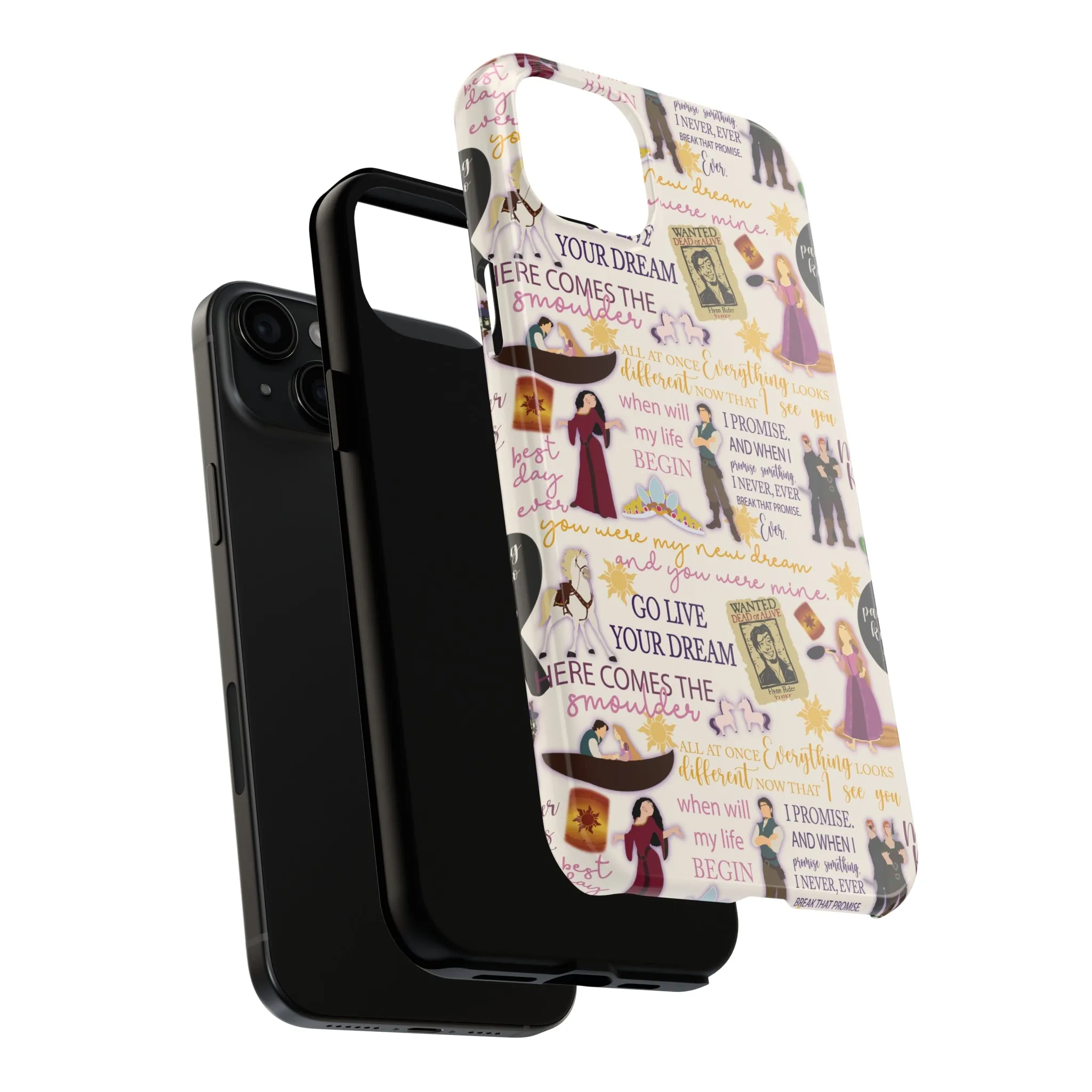 Tangled Lanterns Quotes Inspired Phone Case Gift Inspired Fan Art Iphone