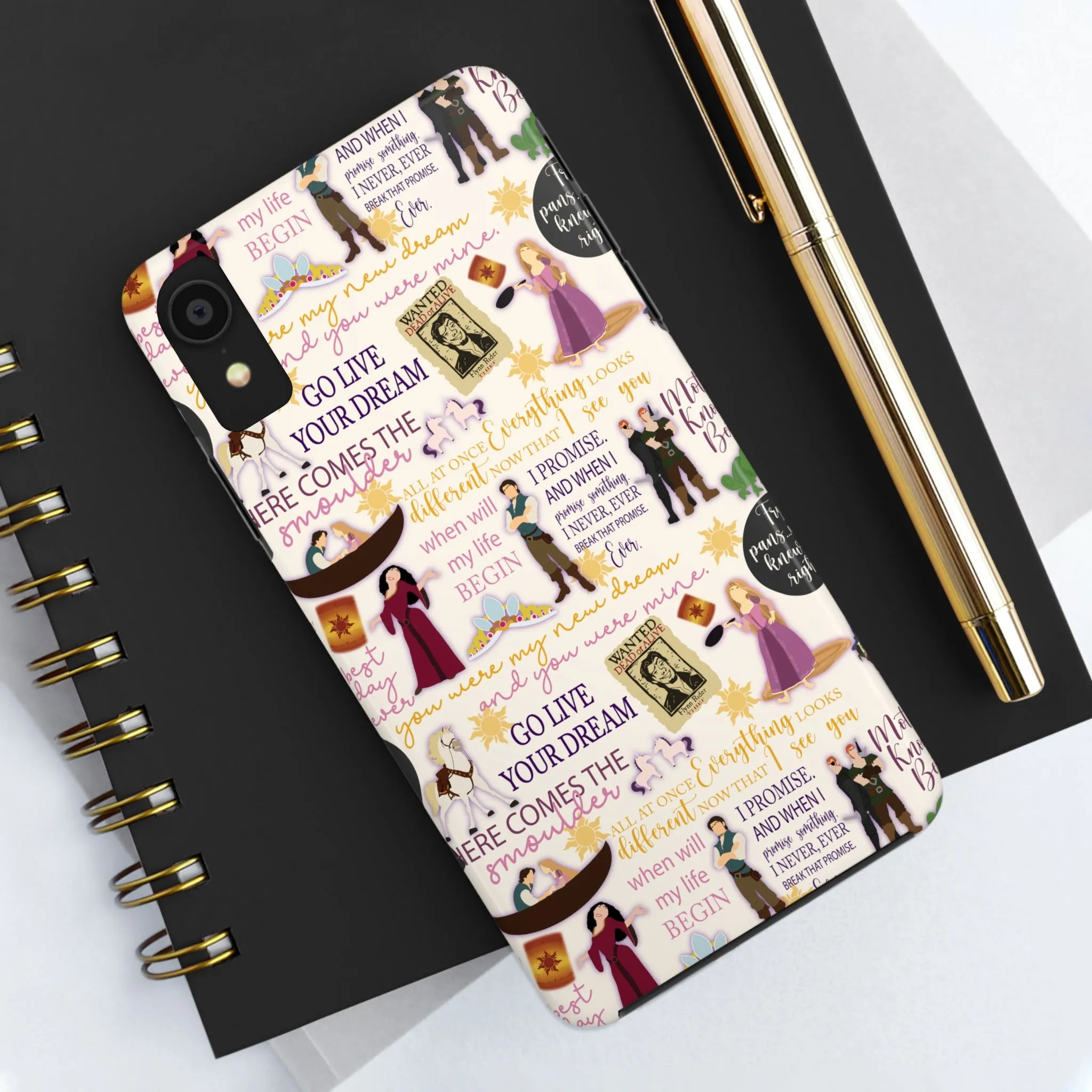 Tangled Lanterns Quotes Inspired Phone Case Gift Inspired Fan Art Iphone