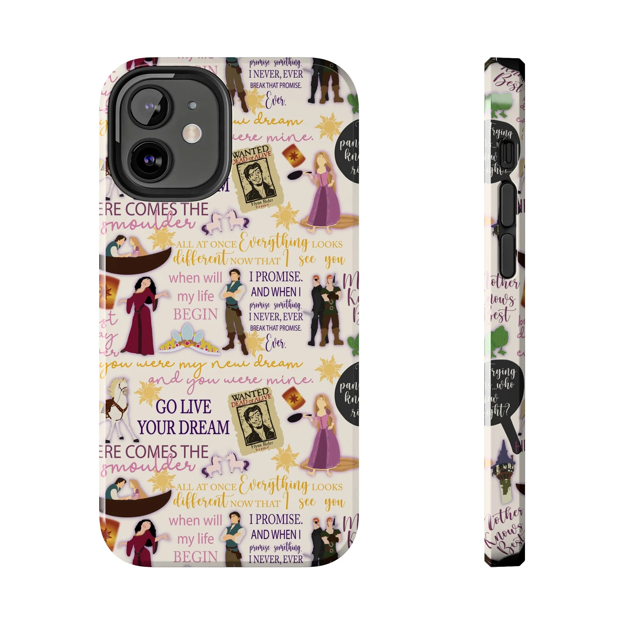 Tangled Lanterns Quotes Inspired Phone Case Gift Inspired Fan Art Iphone