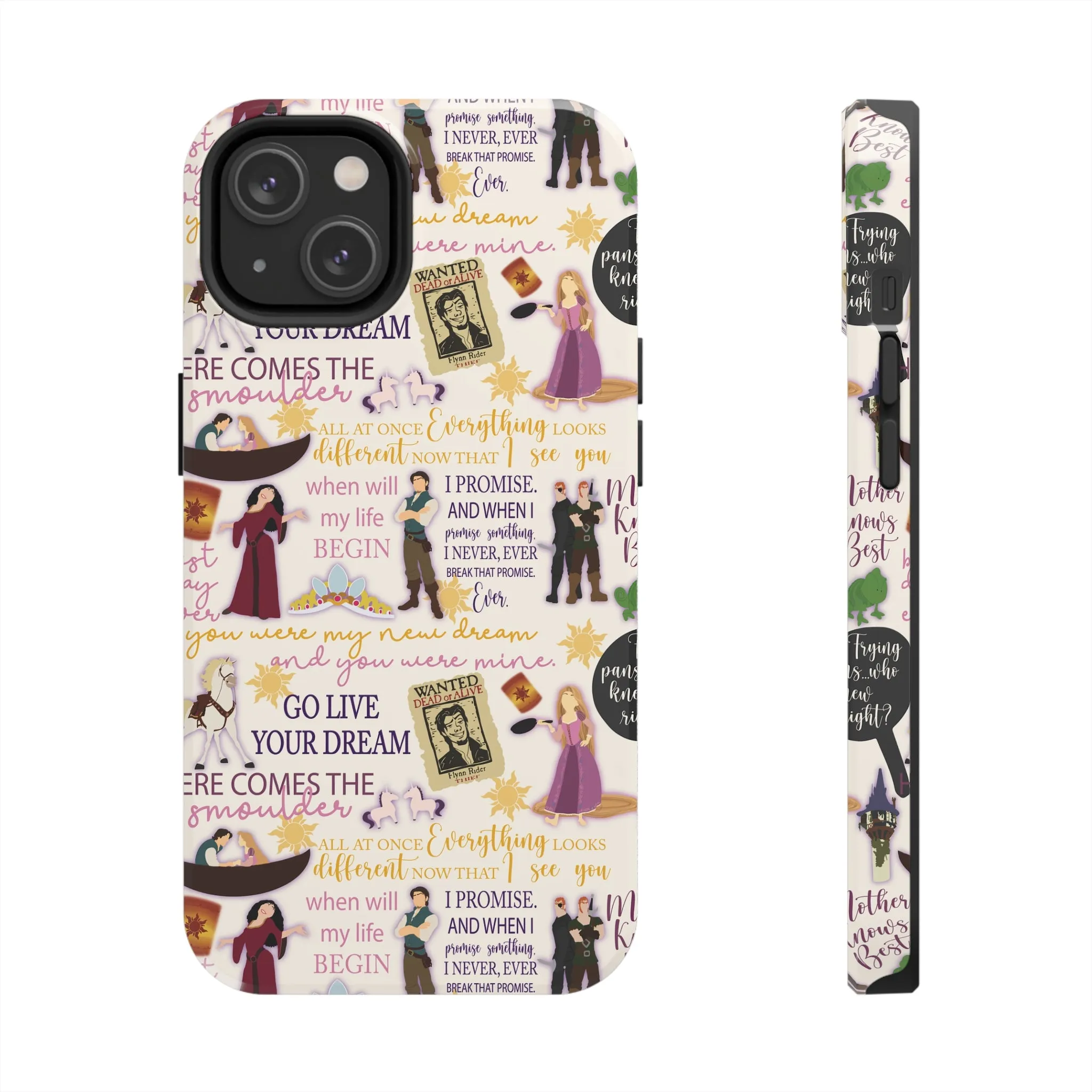 Tangled Lanterns Quotes Inspired Phone Case Gift Inspired Fan Art Iphone