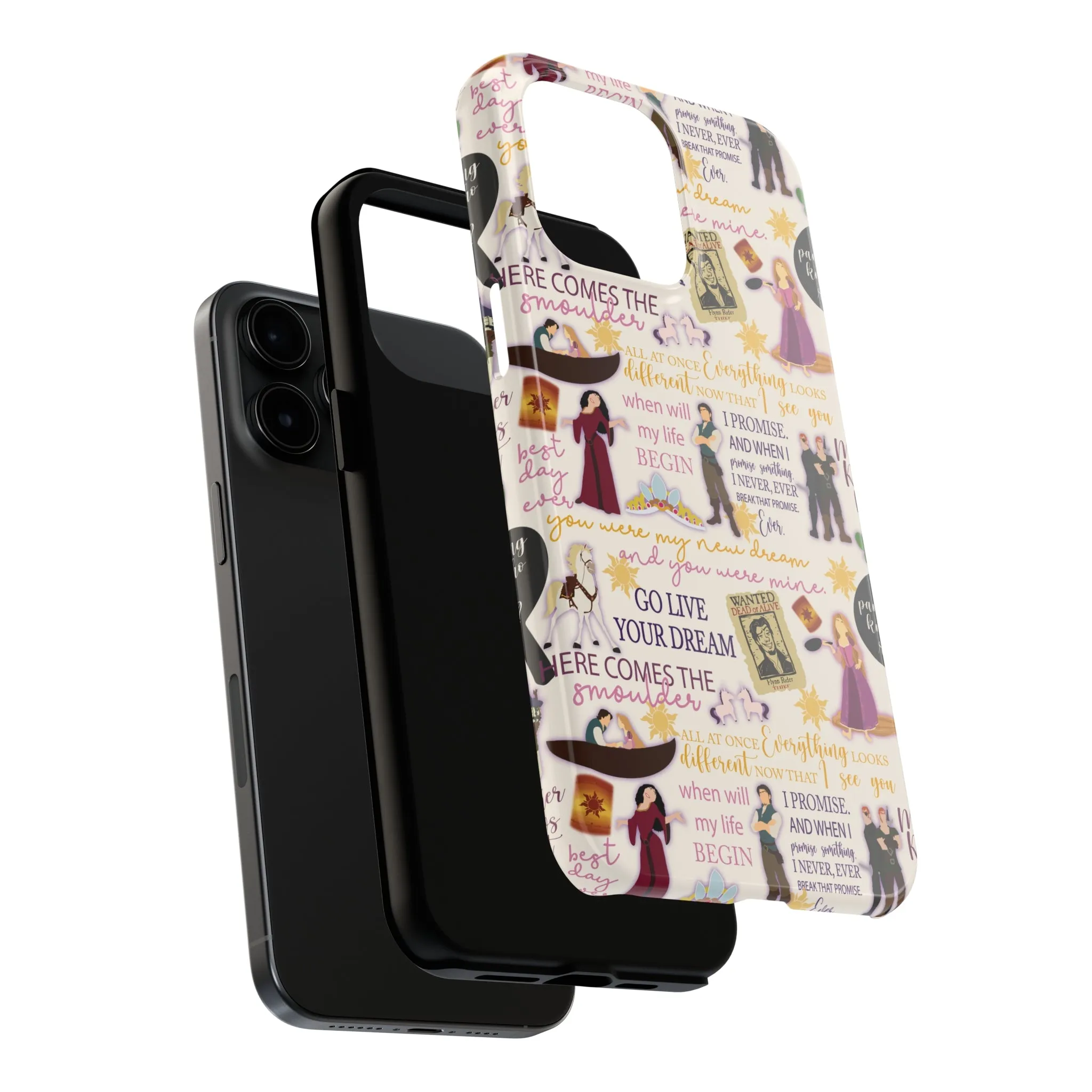 Tangled Lanterns Quotes Inspired Phone Case Gift Inspired Fan Art Iphone