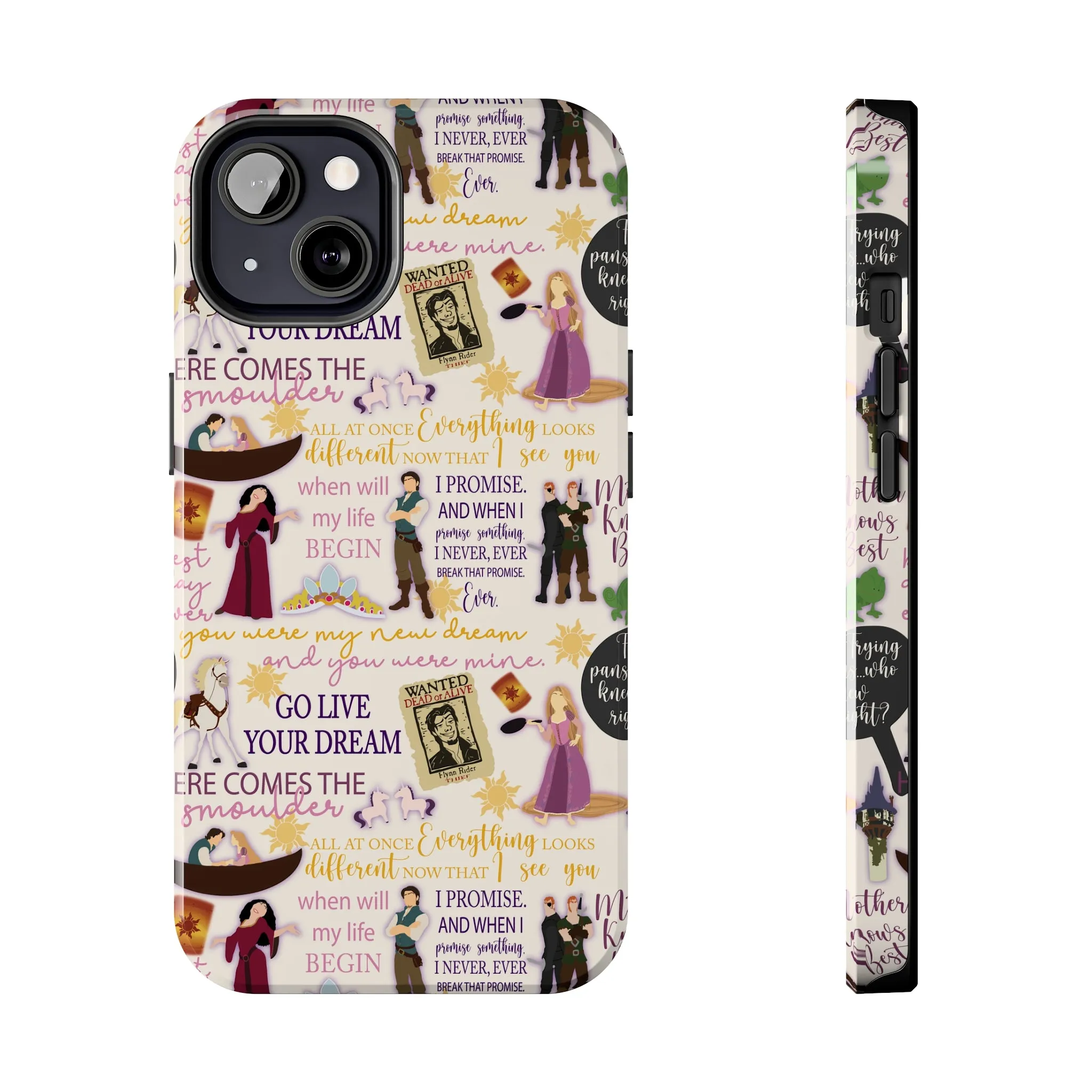 Tangled Lanterns Quotes Inspired Phone Case Gift Inspired Fan Art Iphone