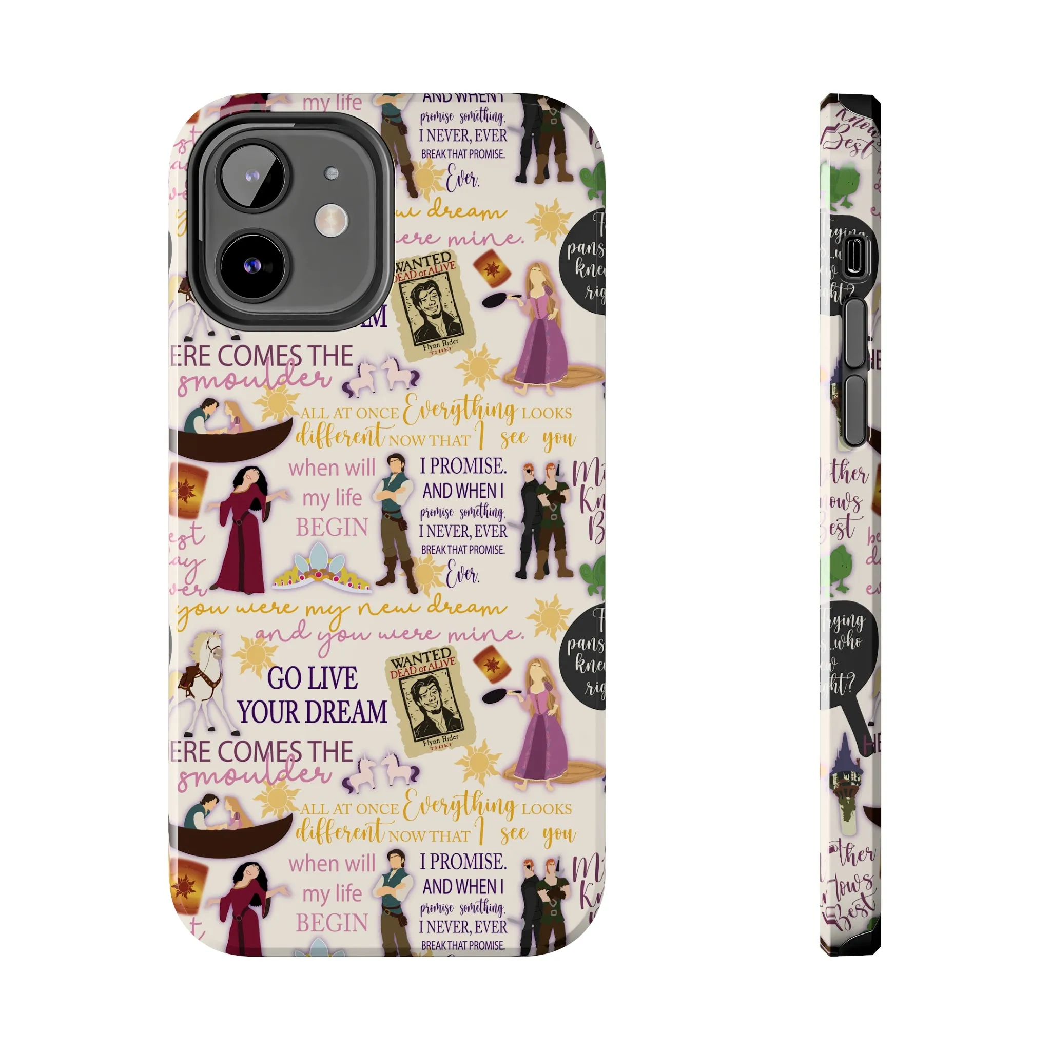 Tangled Lanterns Quotes Inspired Phone Case Gift Inspired Fan Art Iphone