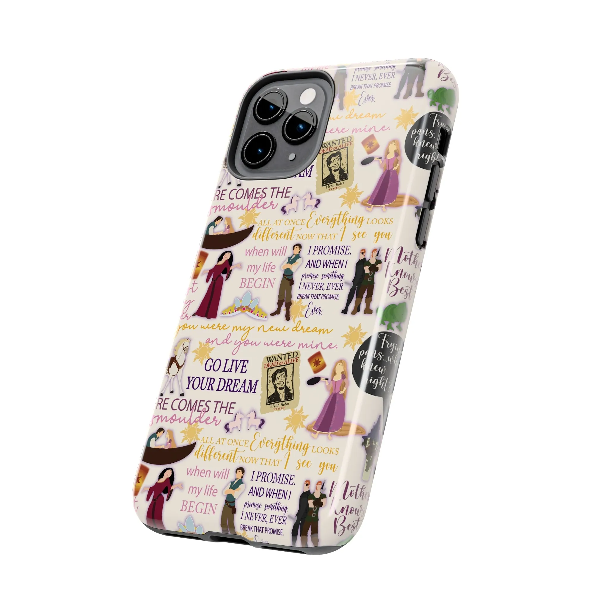 Tangled Lanterns Quotes Inspired Phone Case Gift Inspired Fan Art Iphone