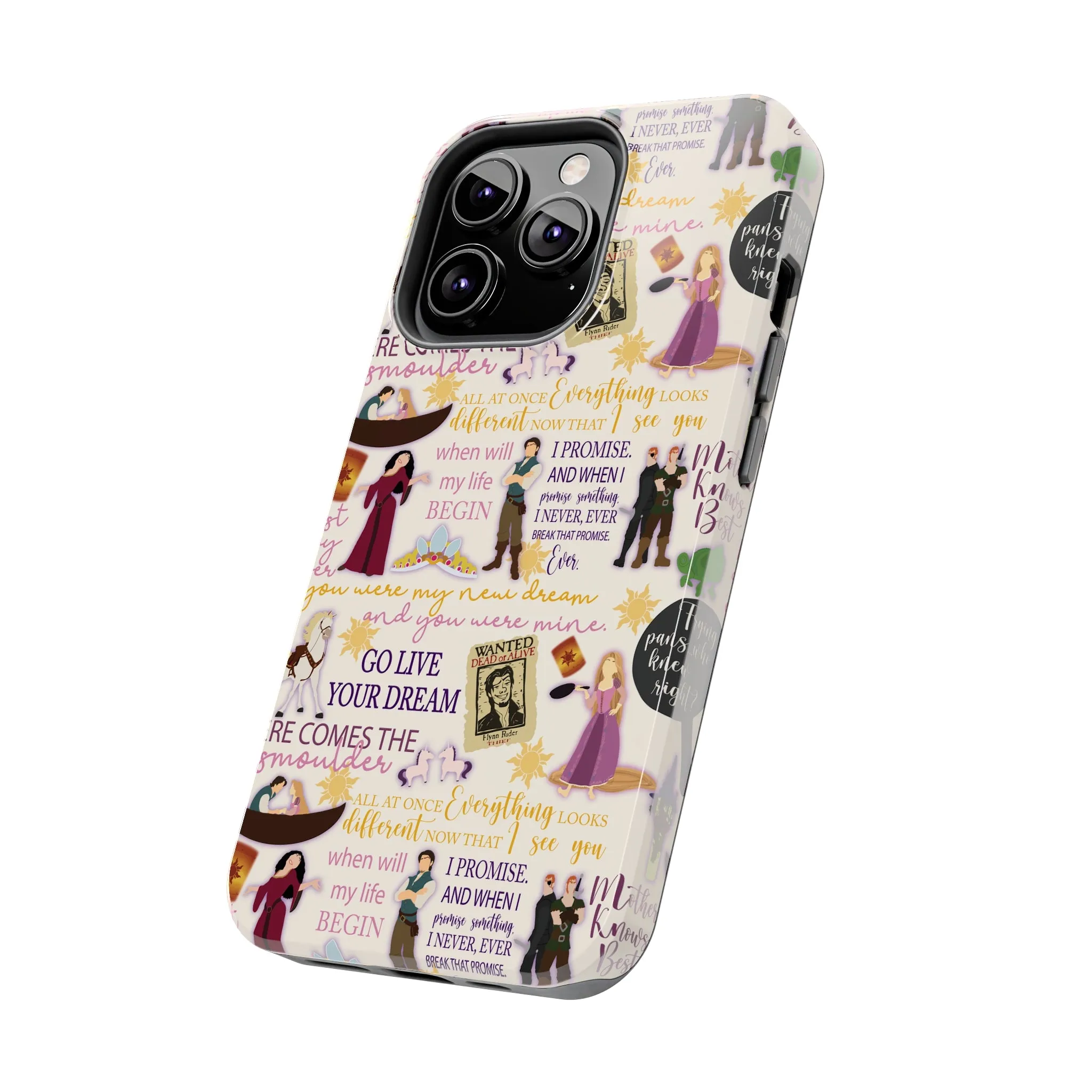 Tangled Lanterns Quotes Inspired Phone Case Gift Inspired Fan Art Iphone