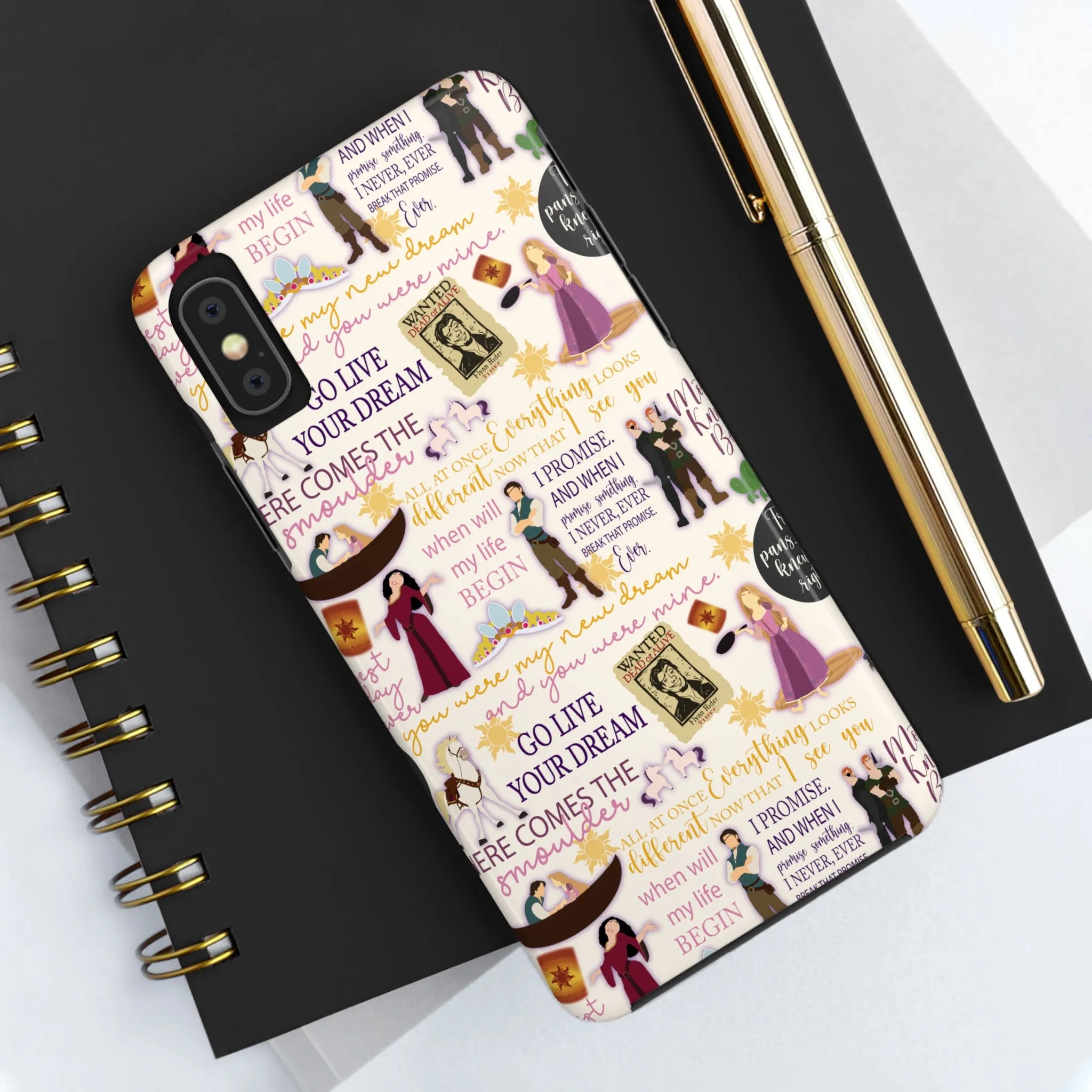 Tangled Lanterns Quotes Inspired Phone Case Gift Inspired Fan Art Iphone