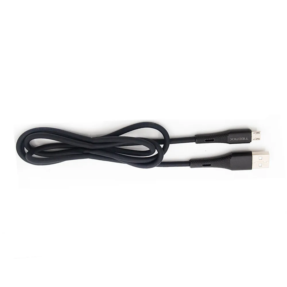 Tecnix 1m USB to Micro port Cable Black [CBL-835-M BK]