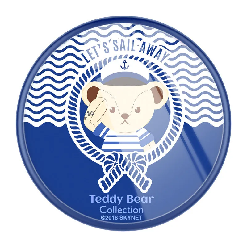 Teddy Bear Tempered Glass Panel Fast Charging Wireless Charger Pad