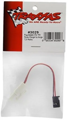 Traxxas 3029 Plug Adapter (For TRX® Power Charger to charge 7.2V Packs)