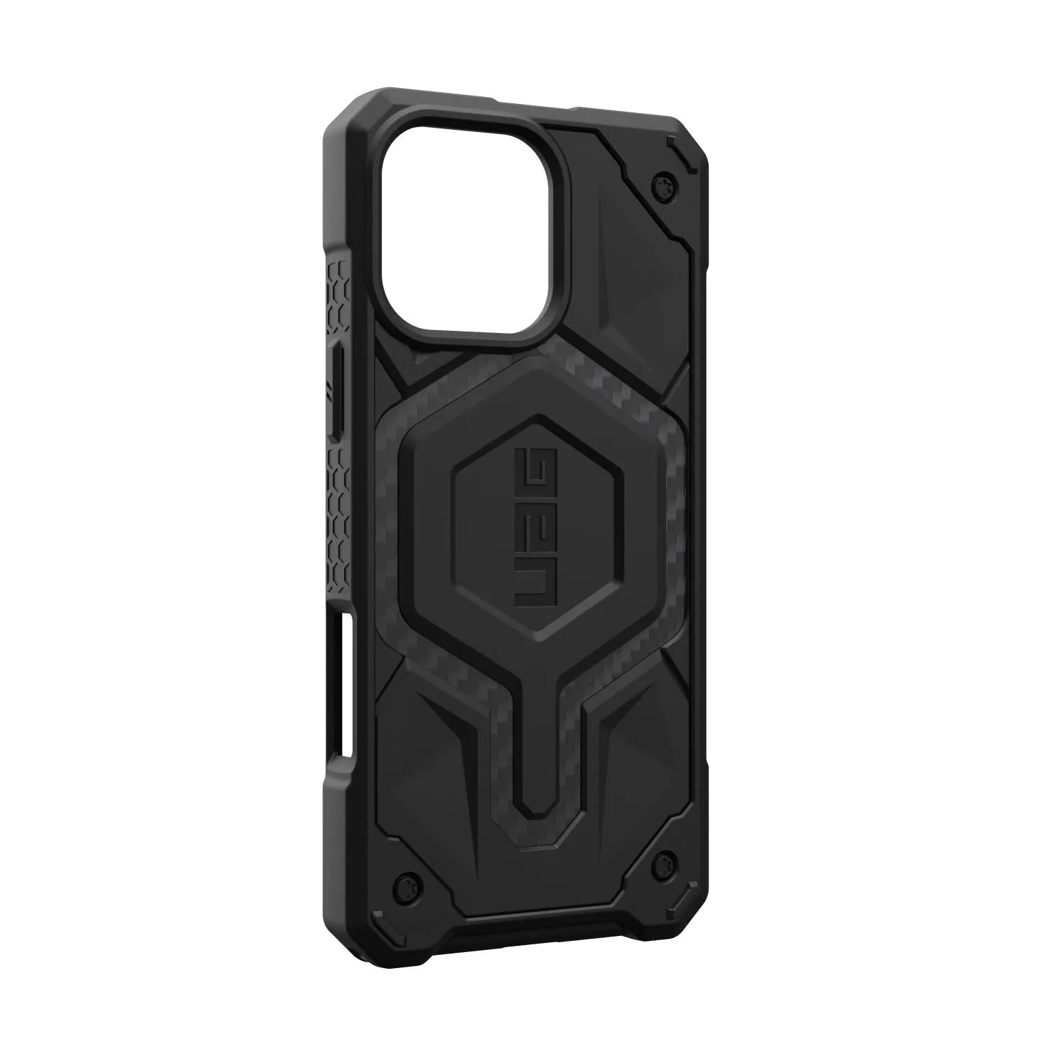 UAG Monarch Case - Apple iPhone 16 Pro Max - Carbon Fibre (UAG-I16PM-MONCF)