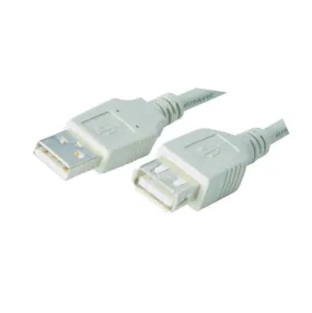 USB A MALE TO USB A FEMALE CORD 1.5 MTR MX 2102