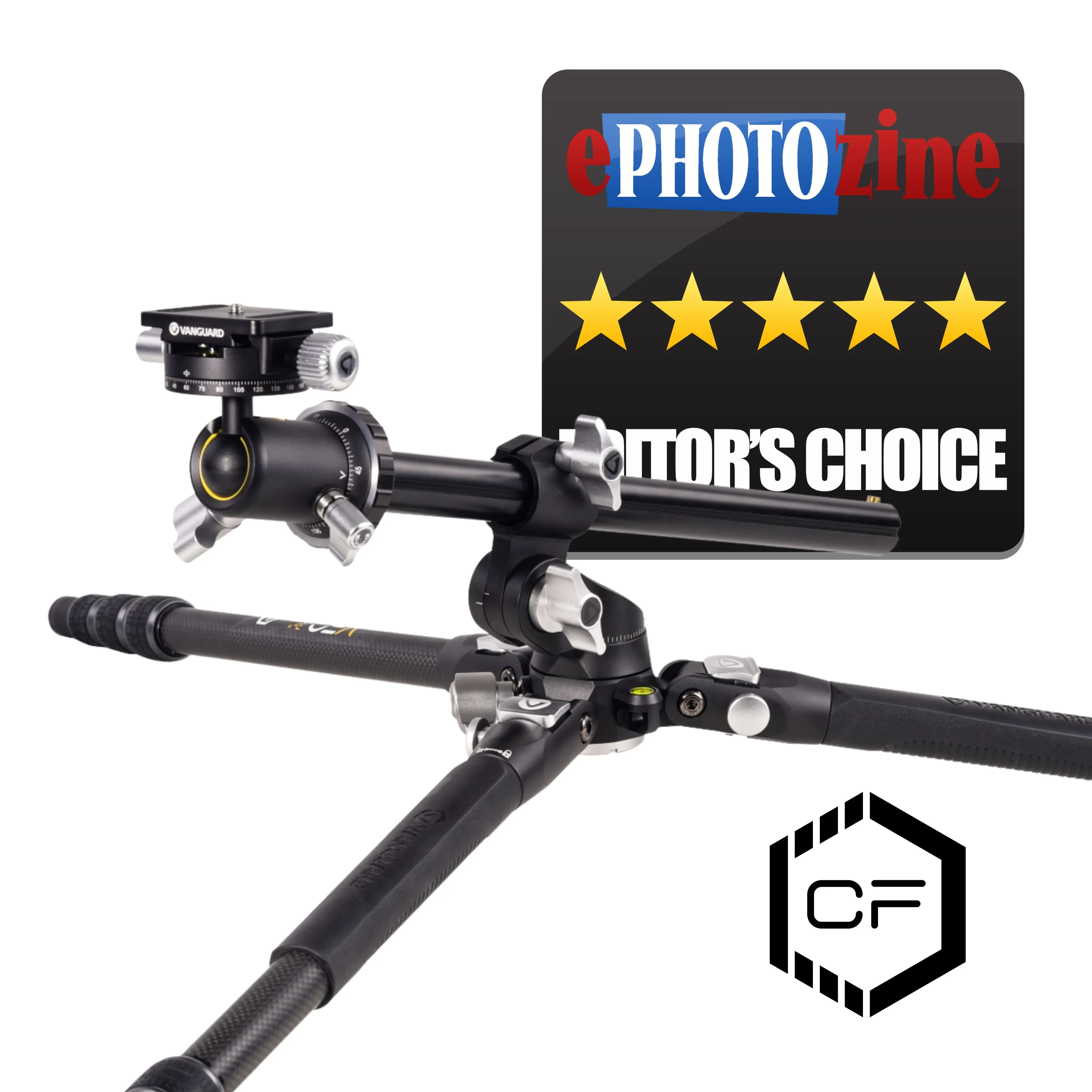 VEO 3T  234CB Versatile Carbon Travel Tripod with Dual Axis Ball Head - 10kg Load Capacity