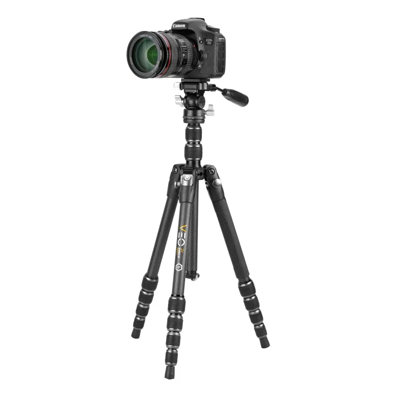 VEO 3T 235CP Carbon Fiber Travel Tripod w/ Pan Head