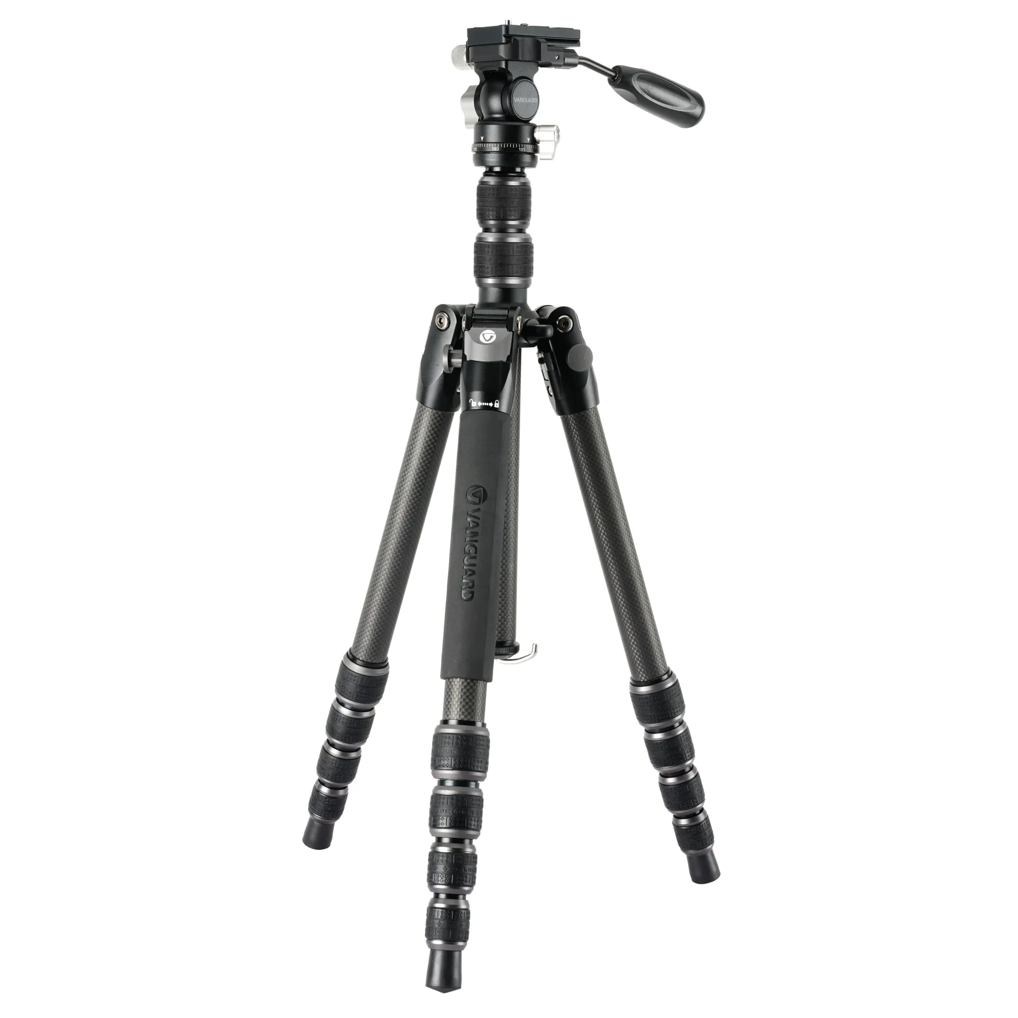 VEO 3T 265HCP Tall Carbon Travel Tripod with 2-way Pan Head - 6kg load capacity