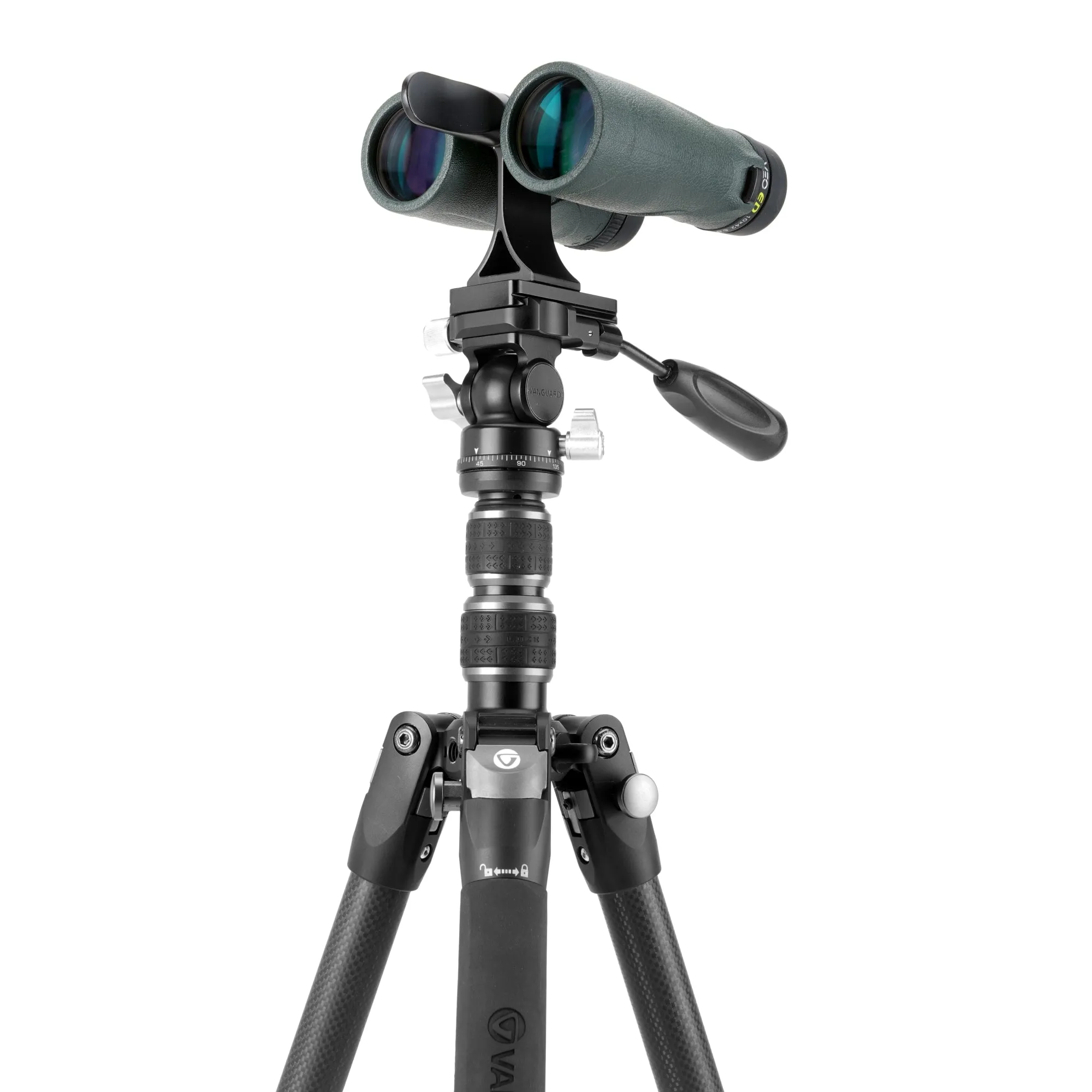 VEO 3T 265HCP Tall Carbon Travel Tripod with 2-way Pan Head - 6kg load capacity