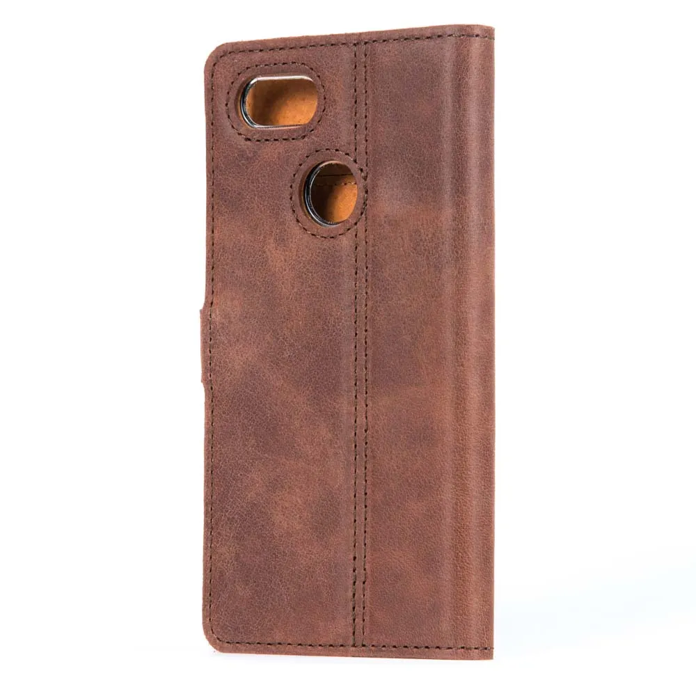 Vintage Leather Wallet - Google Pixel 3