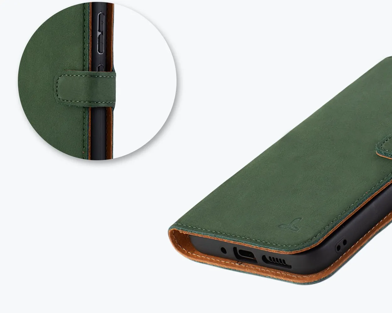 Vintage Leather Wallet - Samsung Galaxy A55