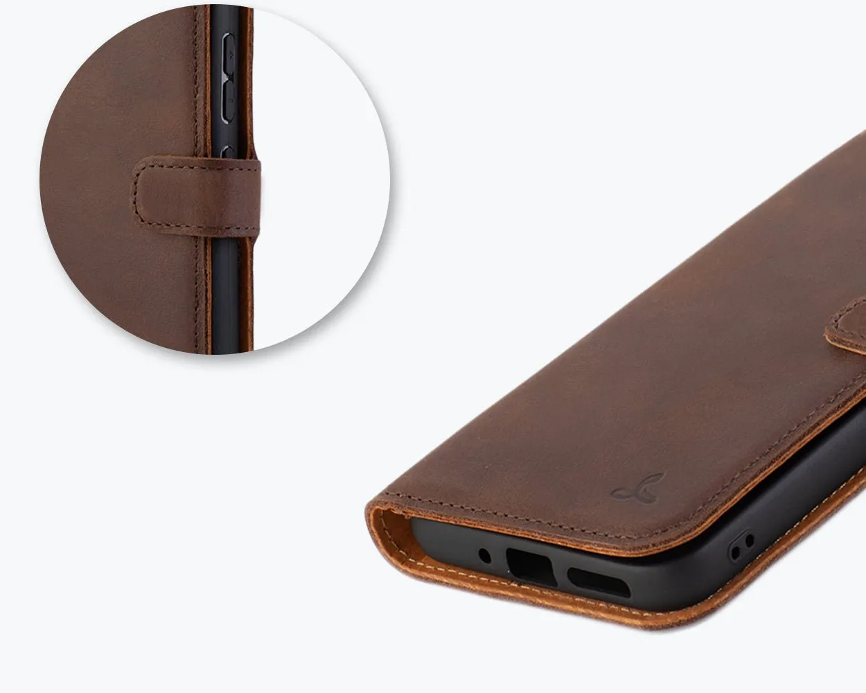 Vintage Leather Wallet - Samsung Galaxy A55