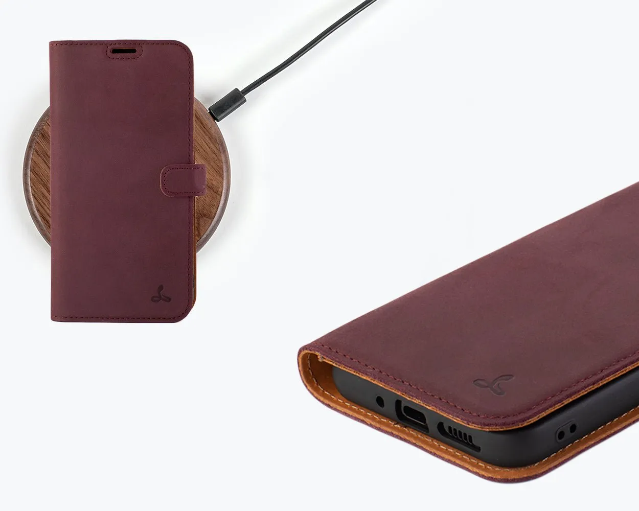 Vintage Leather Wallet - Samsung Galaxy A55