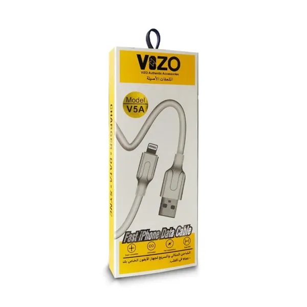 Vizo V5a Fast Iphone Cable | Data Cable | Fast Charging Data Cable For Iphone