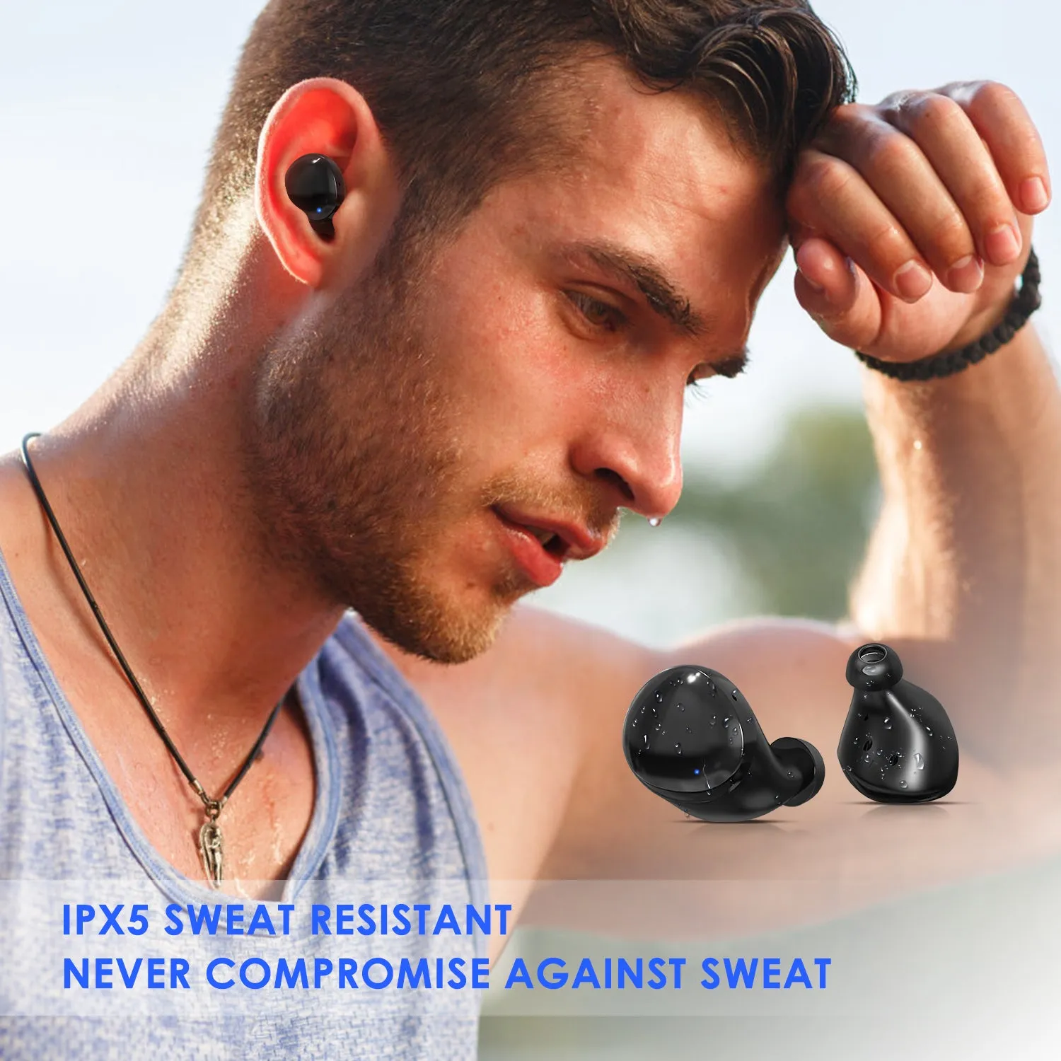 Wireless Sport Earbuds with Charging Case