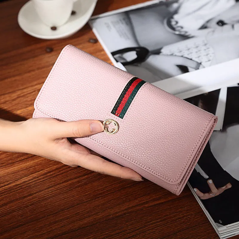 Wristlet Women Wallets Phone Purse Long Hasp Female Purse Women's Wallet Ladies Wallet Purse For Girls Portefeuille Carteira